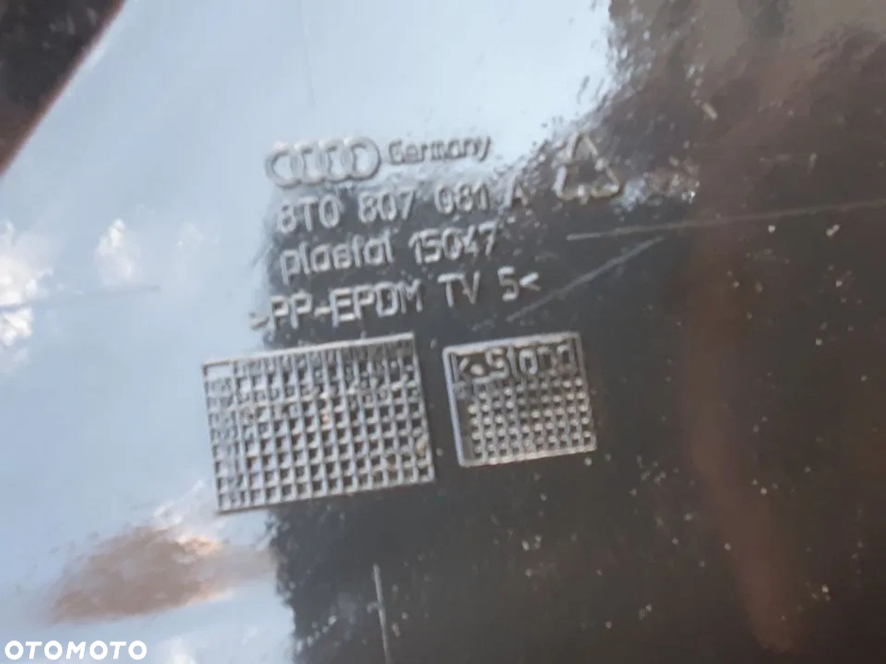 Nakładka na Pas Przedni Osłona AUDI A5 A-5 07+ - 2
