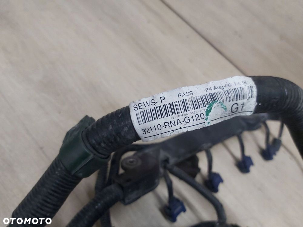 Honda Civic VIII wiązka instalacja silnika 1,8 vtec SEDAN 32110-RNA-G120 - 4