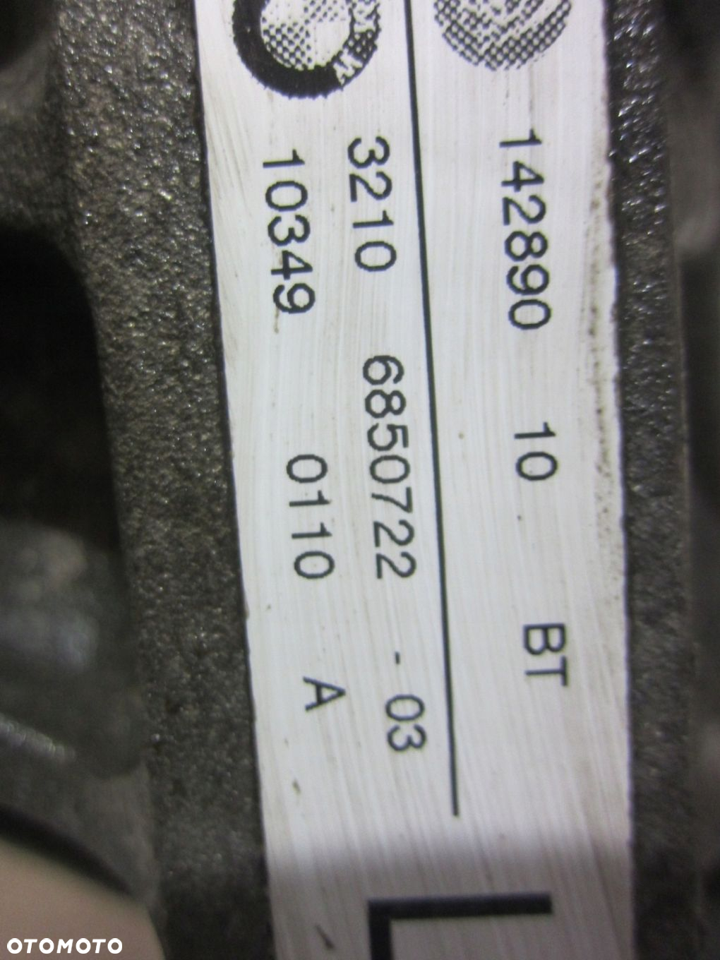 BMW X3 F25 MAGLOWNICA MAGIEL PRZEKŁADNIA 6850722 32106850722 6864490 - 12