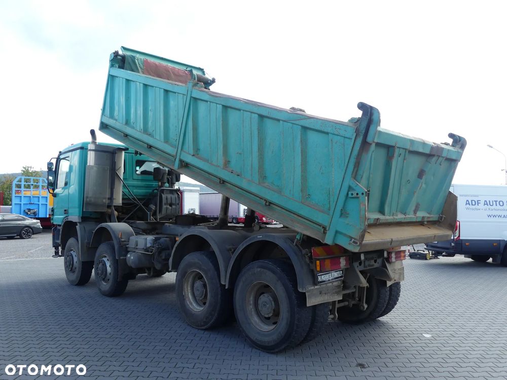 Mercedes-Benz ACTROS 4144 / 8x8 / WYWROTKA MEILLER 3-STRONNA / MANUAL / - 2