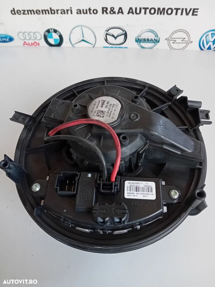 Rezistenta Trepte Aeroterma Ventilator Vw Seat Skoda Audi 5Q0907521C A3 Golf 7 Kodiaq Leon Superb 3 - 1