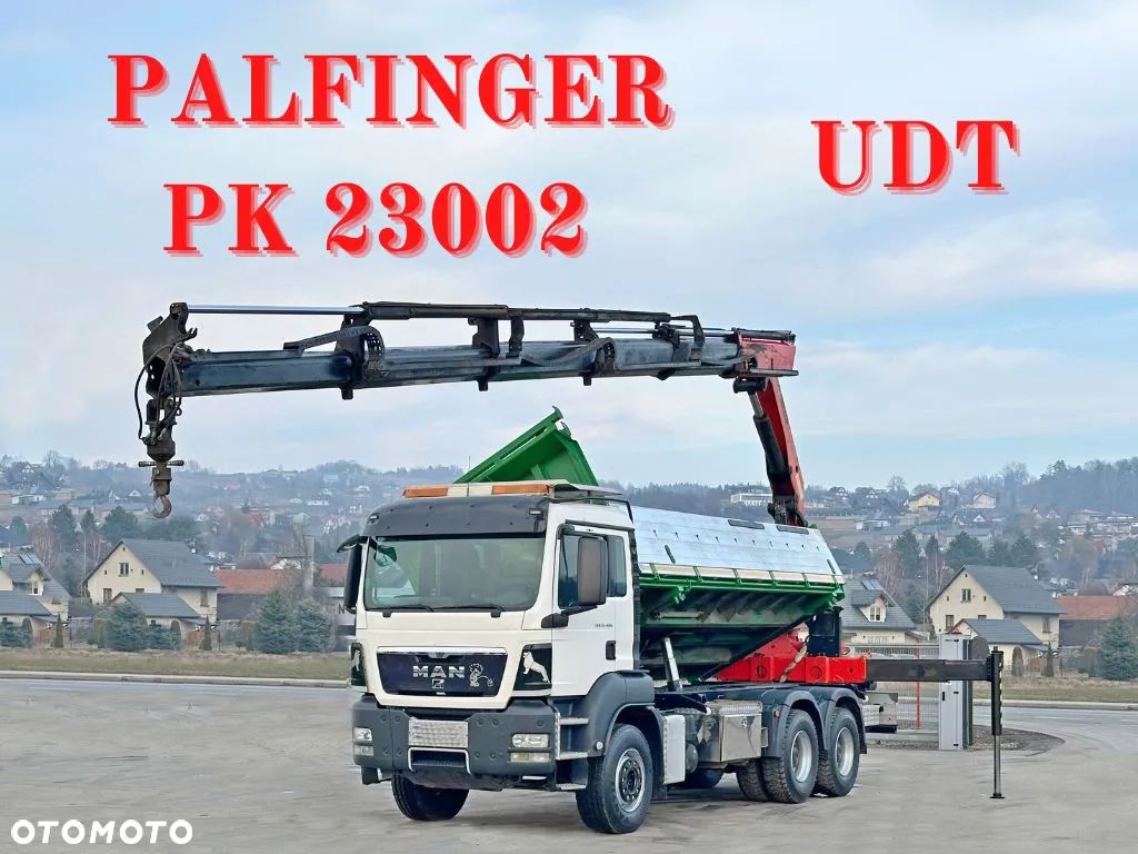 MAN TGS 33.480 * WYWROTKA 5,70 m * PK 23002 + PILOT * 6x4 - 1
