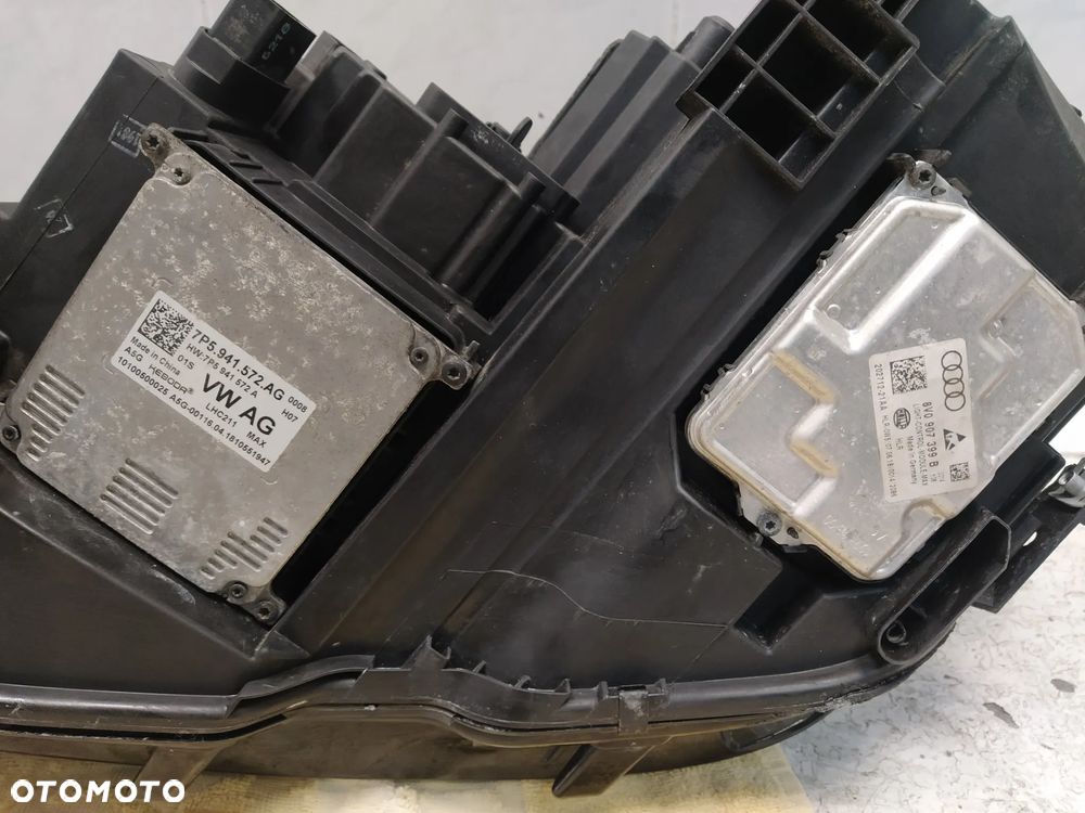 VW TIGUAN II 2 REFLEKTOR LAMPA LAMPY PRZÓD PRZEDNIE LEWA PRAWA FULL LED PRZETWORNICE KOMPLETNA ORYGINAŁ - 18