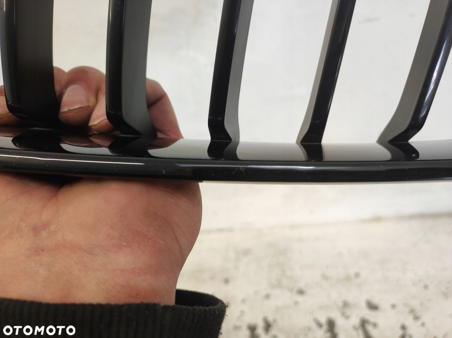 KRATKA GRILL ATRAPA NERKA LEWA ZDERZAKA PRZÓD BMW III 3 GT F34 - 8