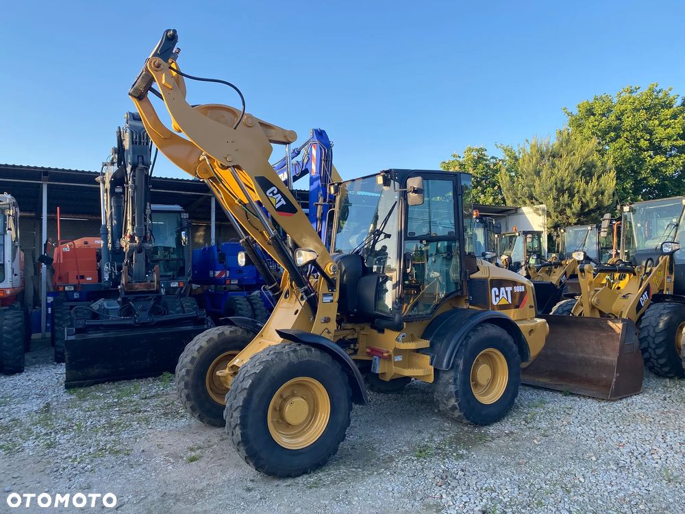 Caterpillar CAT 908H, ŁYŻKA OTWIERANA + WIDŁY, BEZ DPF-A, Z NIEMIEC, SUPER UTRZYMANA - 3