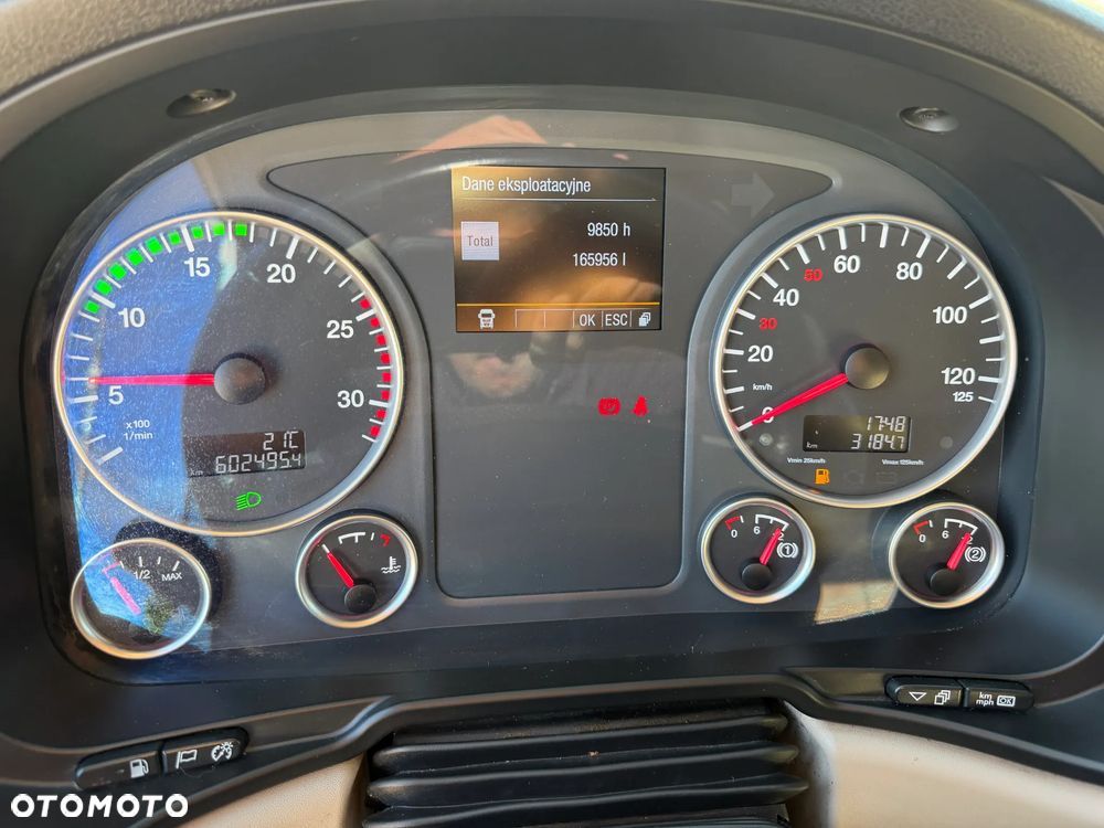 MAN TGX 18.510 KM RETARDER / VIN "LP" 2020 / POLSKI SALON / 602 TYS. KM ORYGINALNY PRZEBIEG / LODÓWKA / 2 ZBIORNIKI PALIWOWE 1160 L / LED / SILNIK 510 KM !! - 26