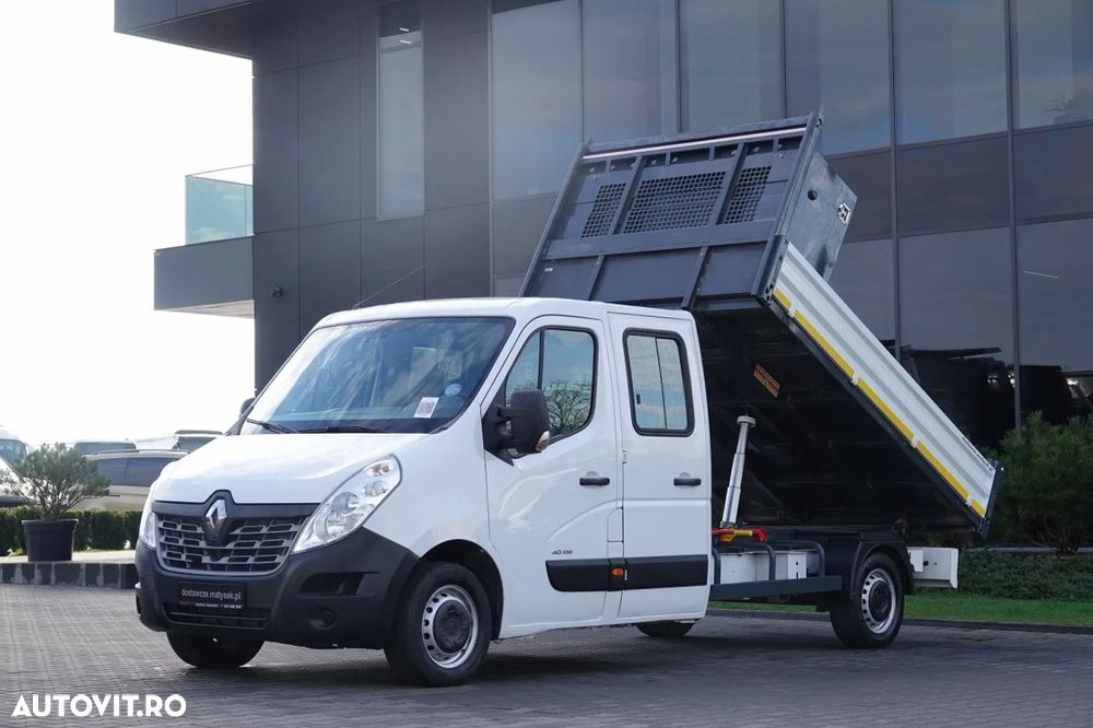 Renault MASTER / DCI 135 / BASCULATOR / CAMION CU OPȚIUNI 7 LOCURI / MANUAL - 2
