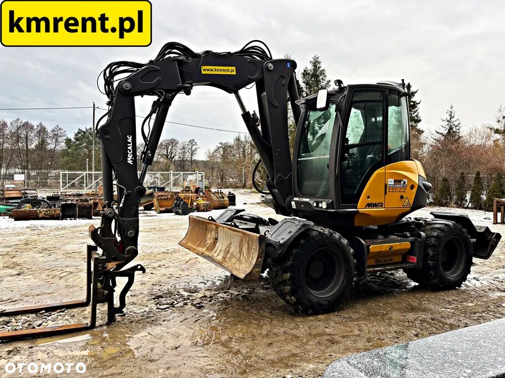 Mecalac 11 MWR KOPARKA KOŁOWA 2020r. | 9 12 LIEBHERR 311 309 TAKEUCHI 295 KOMATSU PW 98 118 - 17