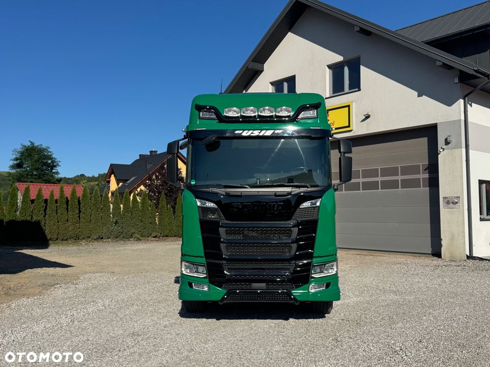Scania R500 Do drewna drzewa stosu kłody EPSILON M12Z - 2