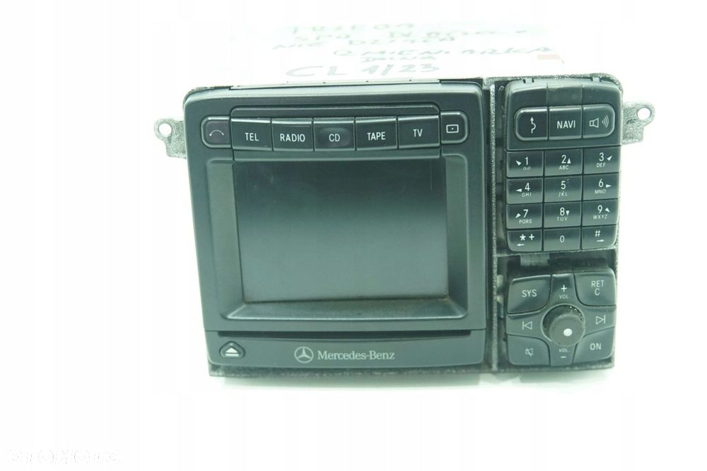 COMAND 2.5 MERCEDES CL W215 W220 EUROPA - 3