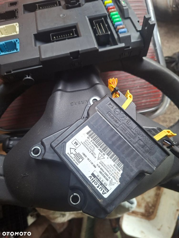 Citroen c3 II 2 deska airbag poduszki pasy poznań - 5