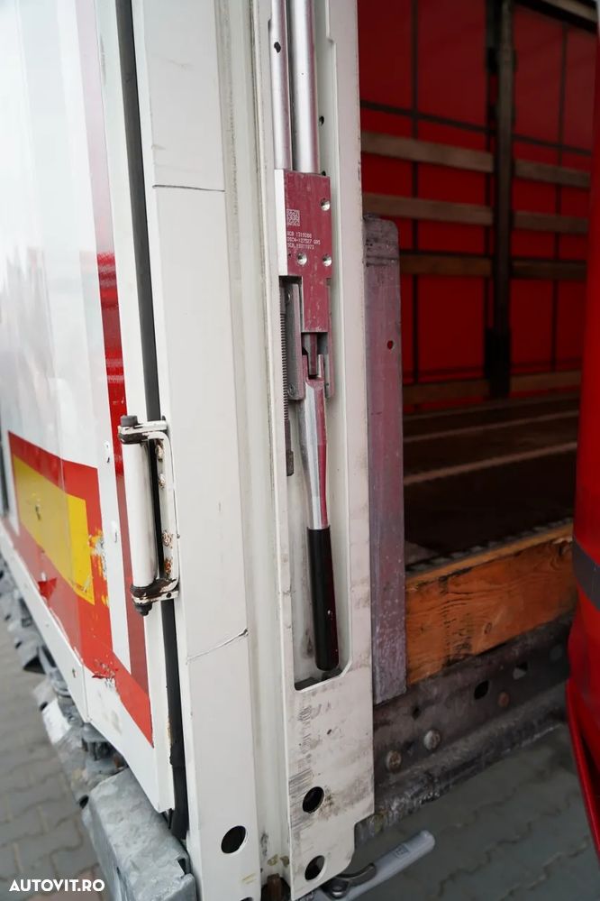 Schmitz Cargobull CORTINĂ / JOLODA / REMORCA RODA / VARIOS / 385/55 R22.5 / ACOPERIȘ CULISANT - 14