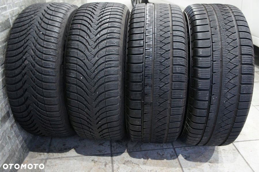 NR 196 Koła Zimowe AlufelgiI MERCEDES E W212 225/55/16 Michelin ok. 6,5mm - 6