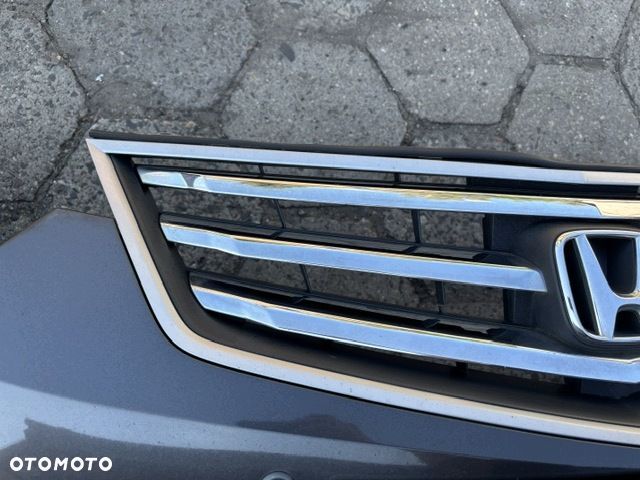 honda accord viii zderzak przód grill czujniki halogeny 08-11r nh736m - 13
