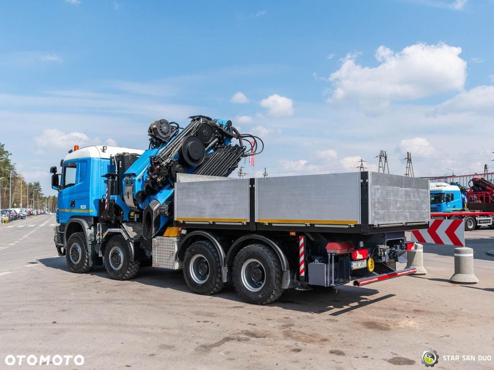 Scania G440 8x8 PALFINGER PK 100002 HDS Żuraw Fly Jib Wciągarka - 20