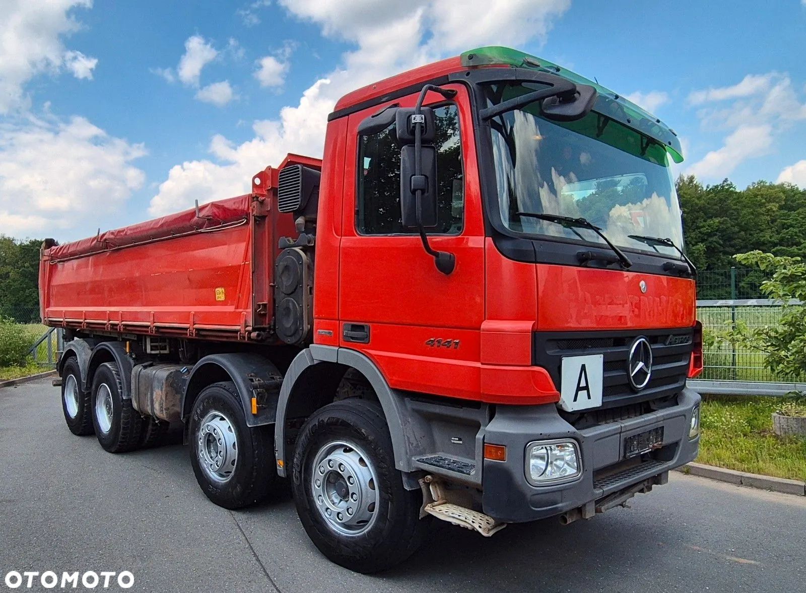 Mercedes-Benz Mercedes-Benz ACTROS 4141 Wywrotka 8x4 | Euro 5 | 408 KM | 337 798 km | 2010 - 1