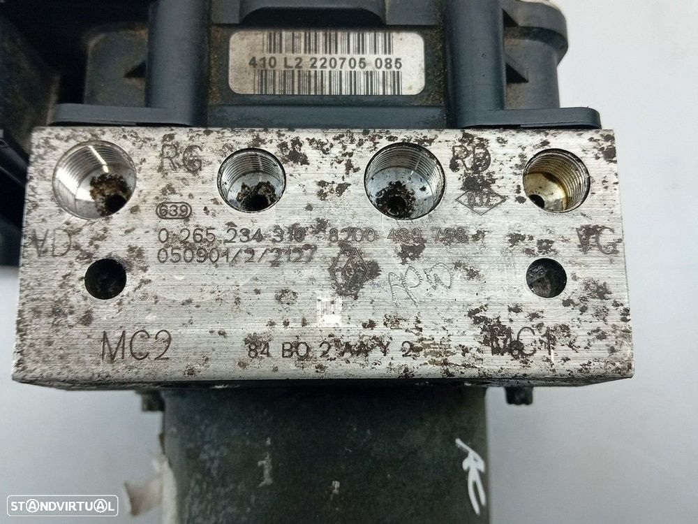 Centralina ABS RENAULT Grand Scénic II (JM0/1_) - 4