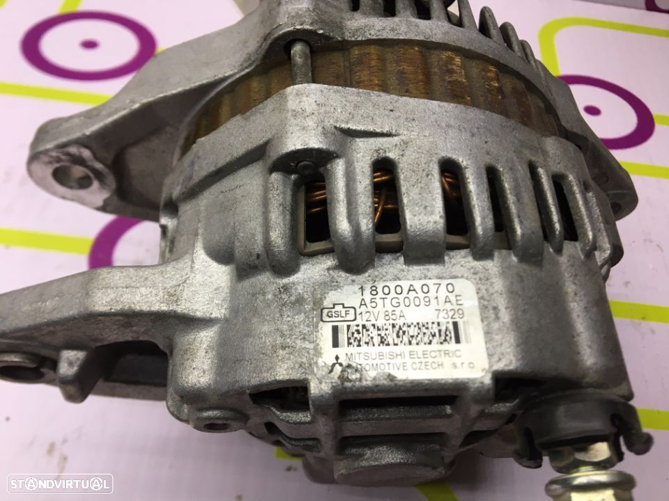 Alternador Mitsubishi Colt 1.3 95Cv de 2006 - Ref : A5TG0091AE - NO50080 - 3
