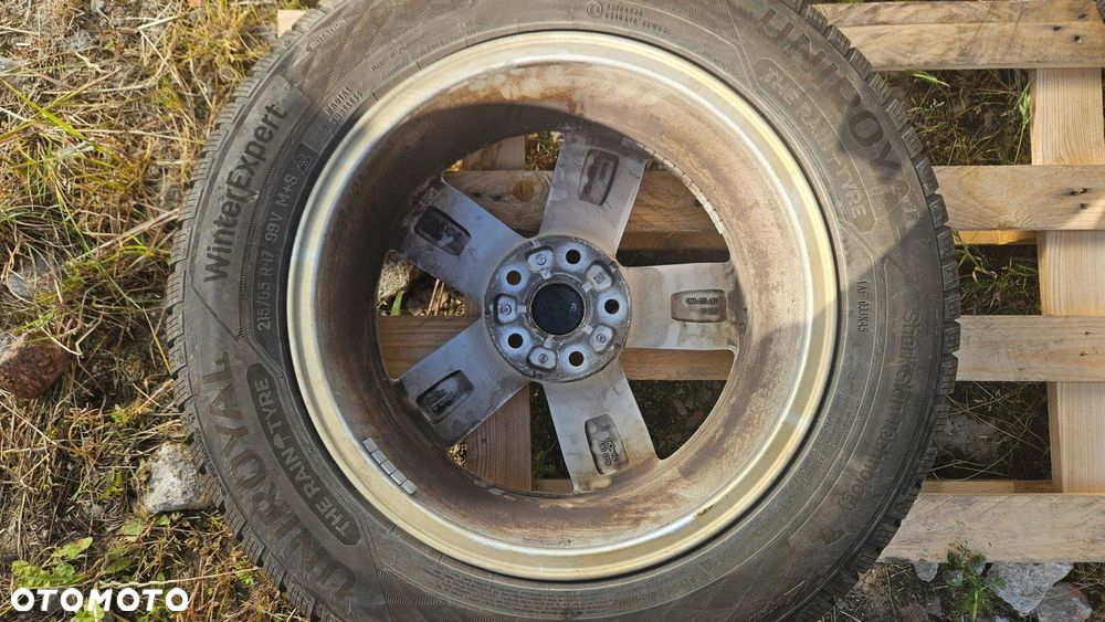 felgi vw tiguan 6.5x17" et38 5na071497 opony uniroyal 215/65 r17 m+s - 14