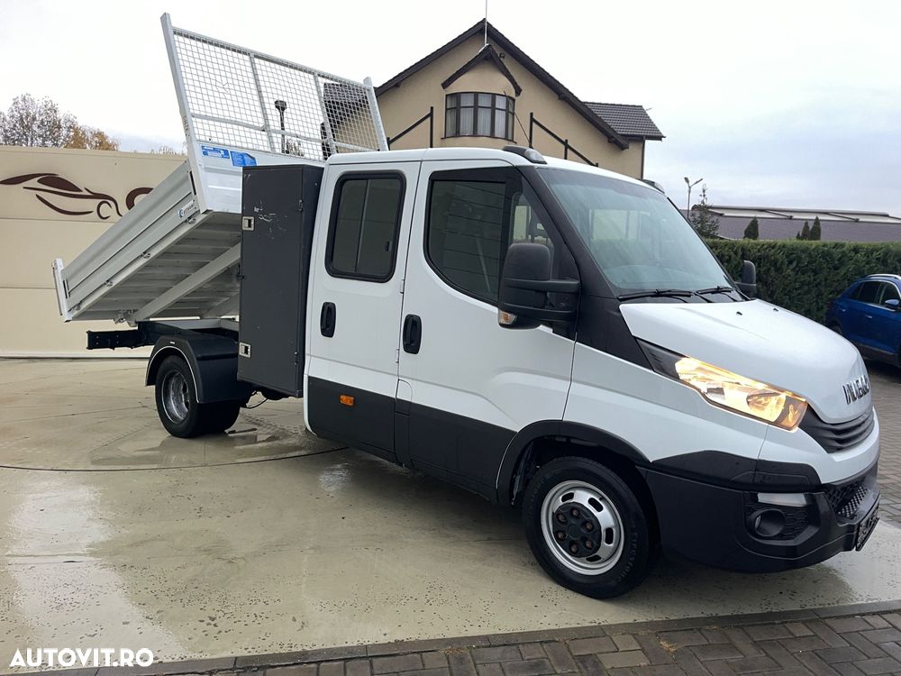 Iveco Daily Doka 35C14 7LOCURI  PUNTE DUBLA  BASCULABIL - 2