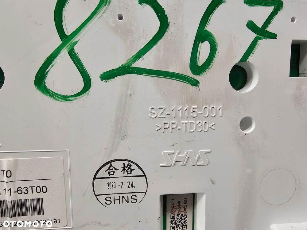 suzki s-x4 s-cross 1.4 hybryda licznik zegary 34111-63t00 - 4