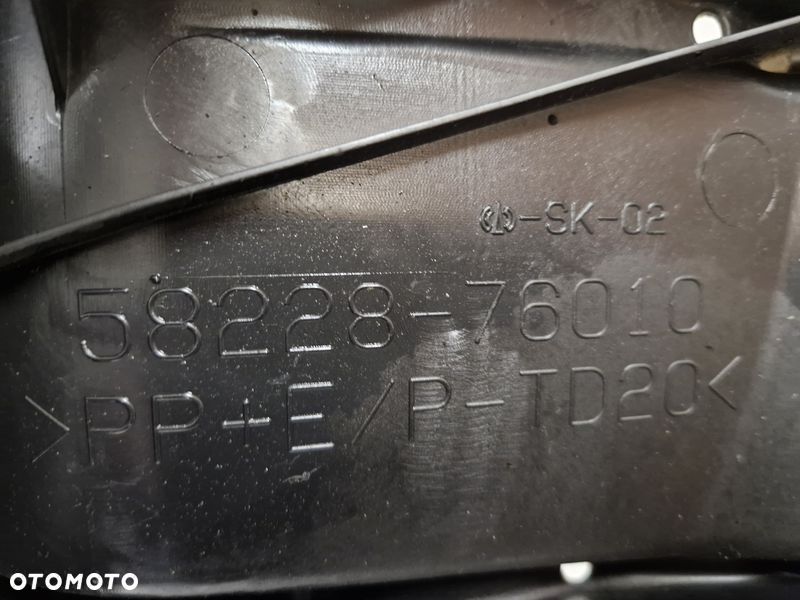 LEXUS CT200H OSŁONA PODWOZIA ZDERZAKA LEWY TYŁ TYLNY 58228-76010 - 4