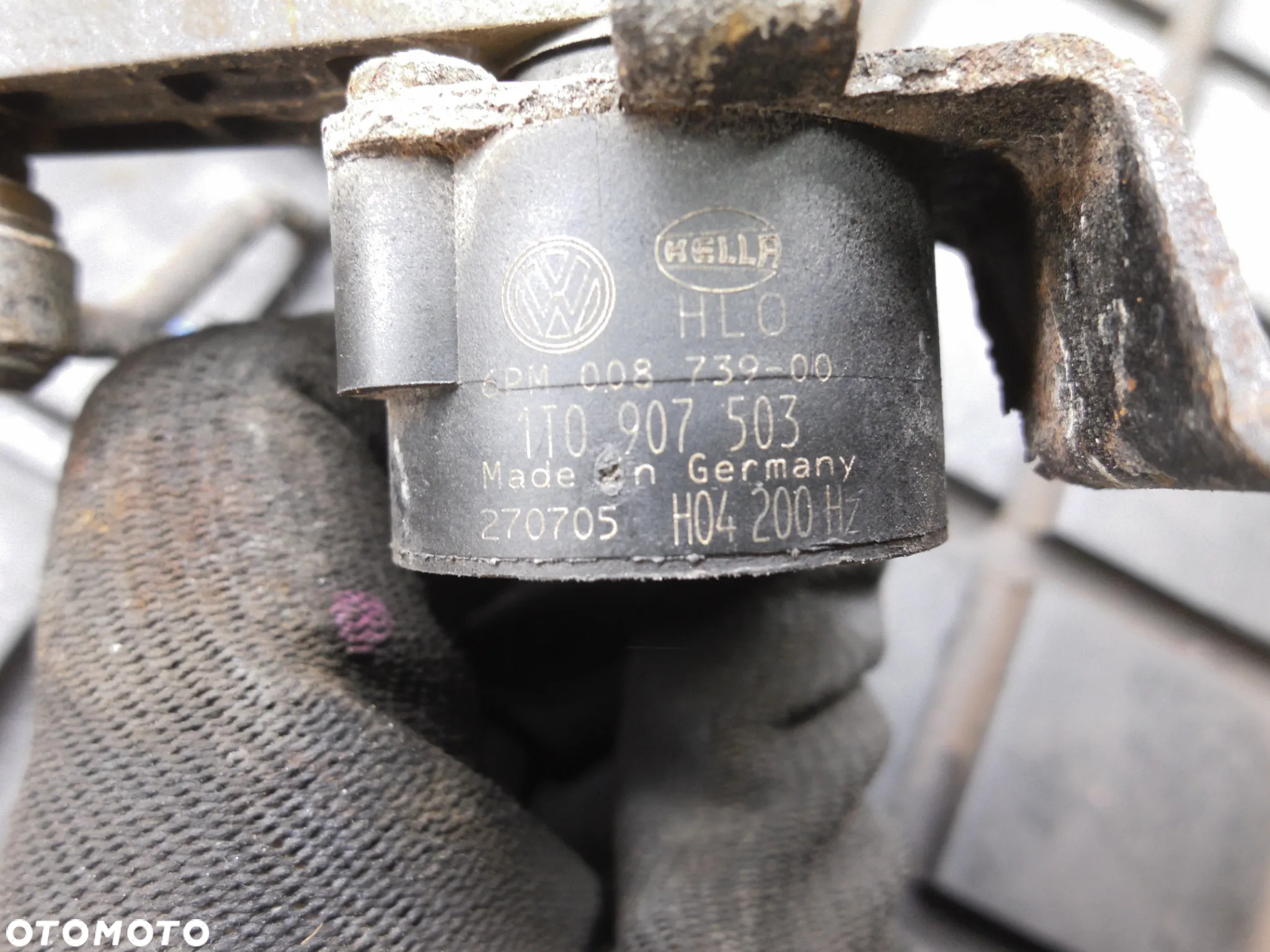 CZUJNIK POZIOMOWANIA XENON VW PASSAT B6 AUDI SEAT 1T0907503 PRZÓD - 2