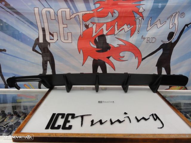 Difusor / Lip / Spoiler em fibra de vidro para BMW E39 1996-2003 - 2