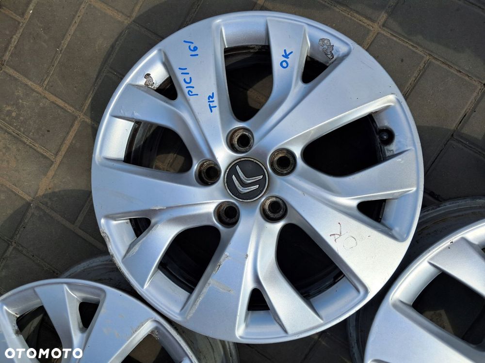 citroen c4 picasso ii felgi aluminiowe 16" 5x108 et47 9677089777 - 8