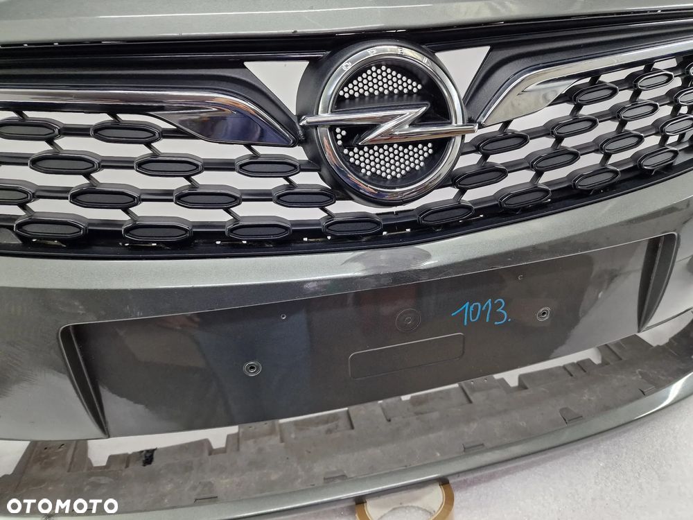 OPEL ASTRA K V 5 LIFT 18- ZDERZAK PRZEDNI PRZÓD + KOMPLETNA ATRAPA , BEZ PDC I SPRYSKÓW , NR 39130492 , NR AUKCJI NZ1013 - 12