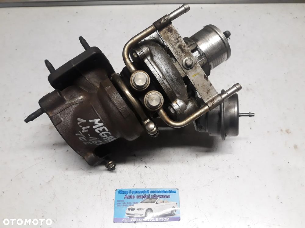 TURBOSPRĘŻARKA RENAULT MEGANE III 1,4 TCE 2009r  H82843795   54399700077 - 2