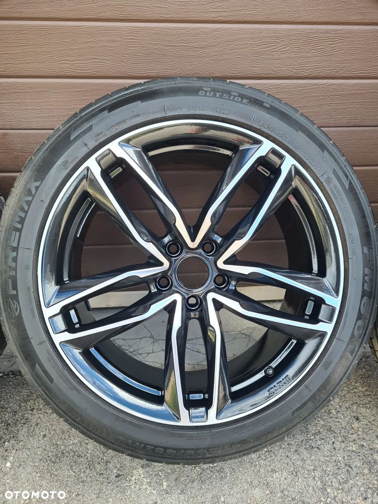 Felgi aluminiowe alu 5x112 19 audi skoda volkswagen stan idealny - 3