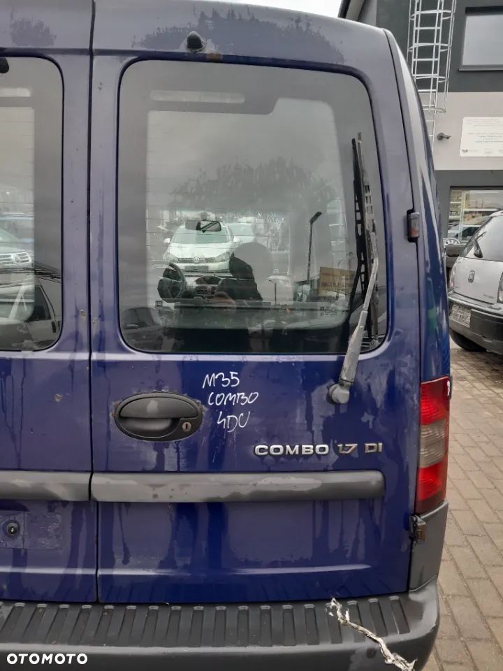 OPEL COMBO DRZWI SKRZYDŁO TYLNE PRAWE KOLOR: Z20Z 4DU