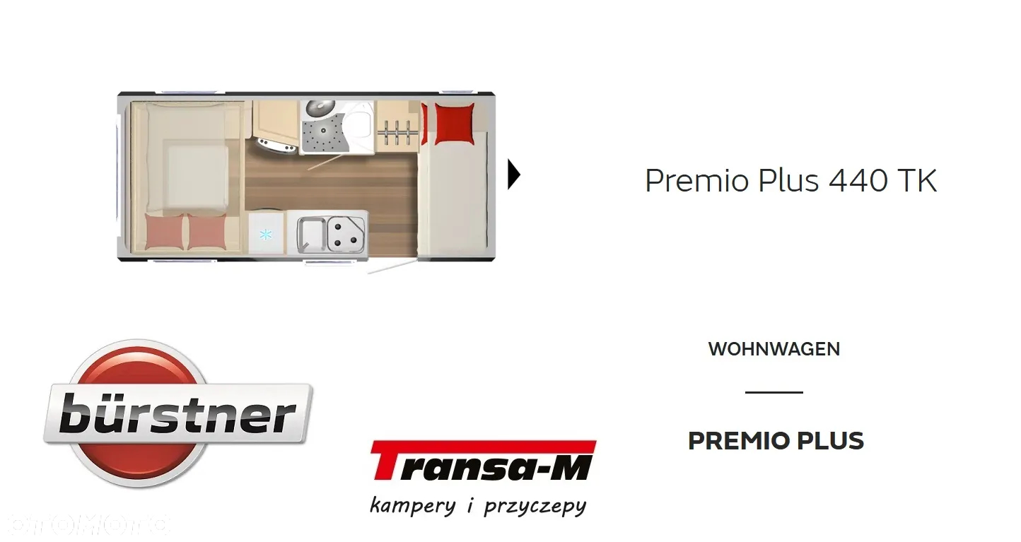 Burstner PRZYCZEPA KEMPINGOWA BURSTNER PREMIO PLUS 440 TK BRAVA MODEL 2024 - 3