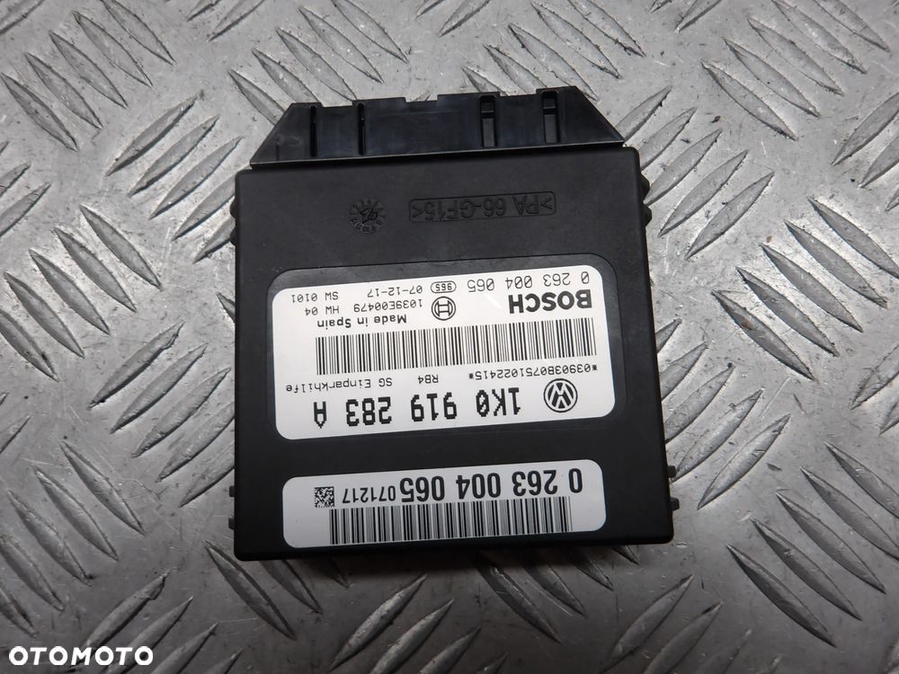 VW JETTA V 05-10 MODUŁ PARKOWANIA PDC 1K0919283A - 1