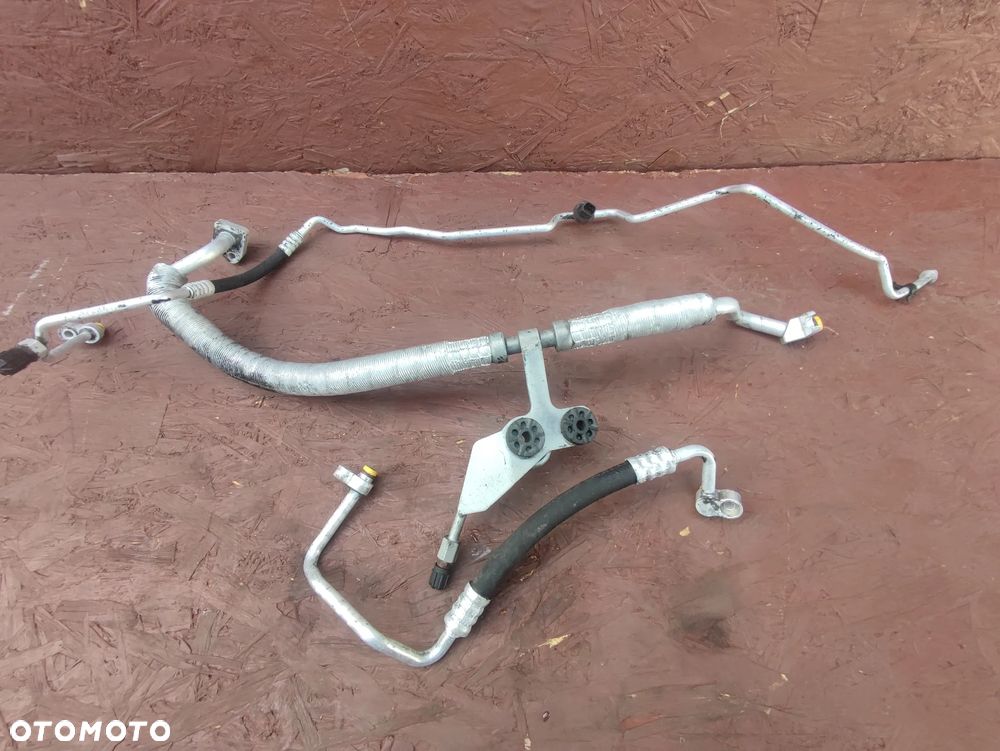 BMW E60 / E61 ORYGINALNY KOMPLET PRZEWODÓW KLIMATYZACJI / PRZEWÓD KLIMATYZACJI EUROPA DO SILNIKÓW GAMY M54 ( M54B22 / M54B25 / M54B30 ) O NR. 64 53 9 155 334 / 64 53 6 910 802 / 64 53 6 910 804 / 64 53 6 910 803 /  64 50 9 193 128 OEM SZCZELNE W 100% - 1