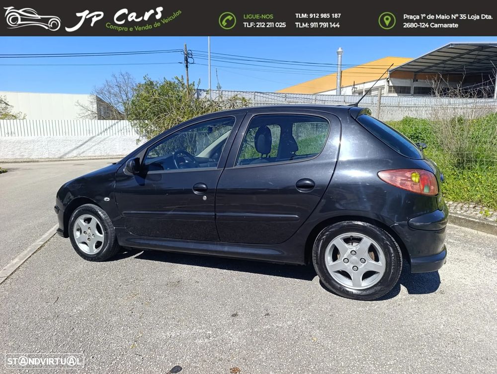 Peugeot 206 1.1 Black & Silver - 5