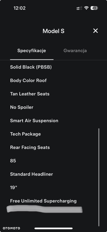 Tesla Model S Standard - 30