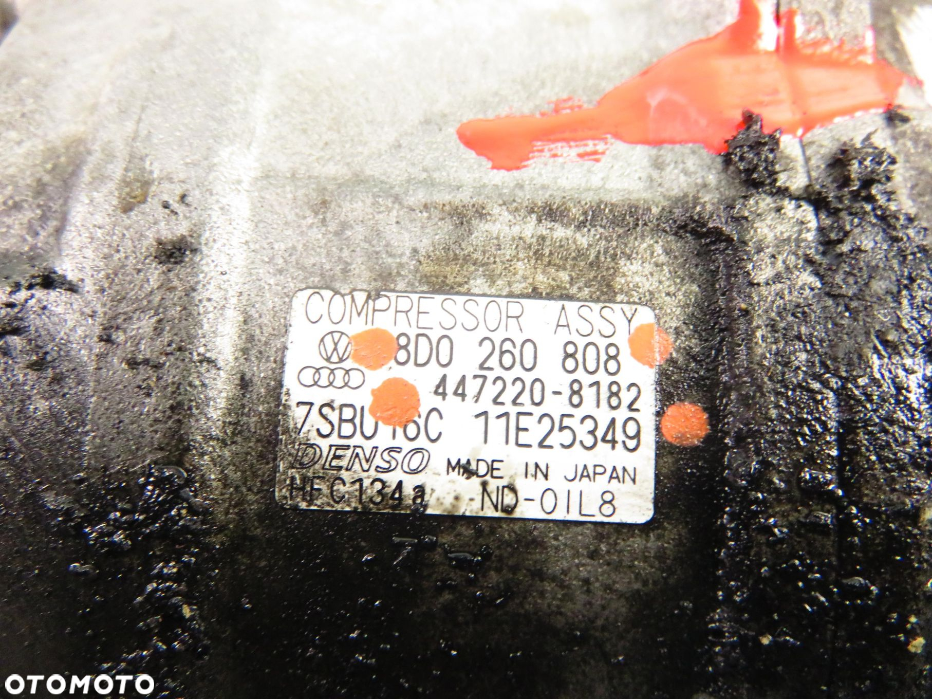 KOMPRESOR KLIMATYZACJI VW PASSAT B5 1.9 TDI  8D0260808 4472208182 - 4