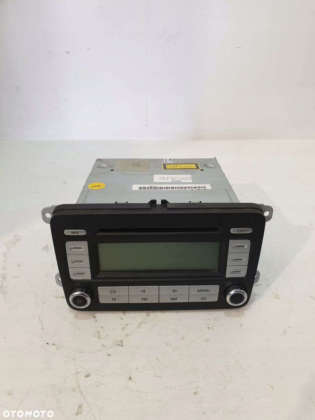 RADIOODTWARZACZ MP3 RCD 300 1K0035186T GOLF V 1K 1.9TDI - 2