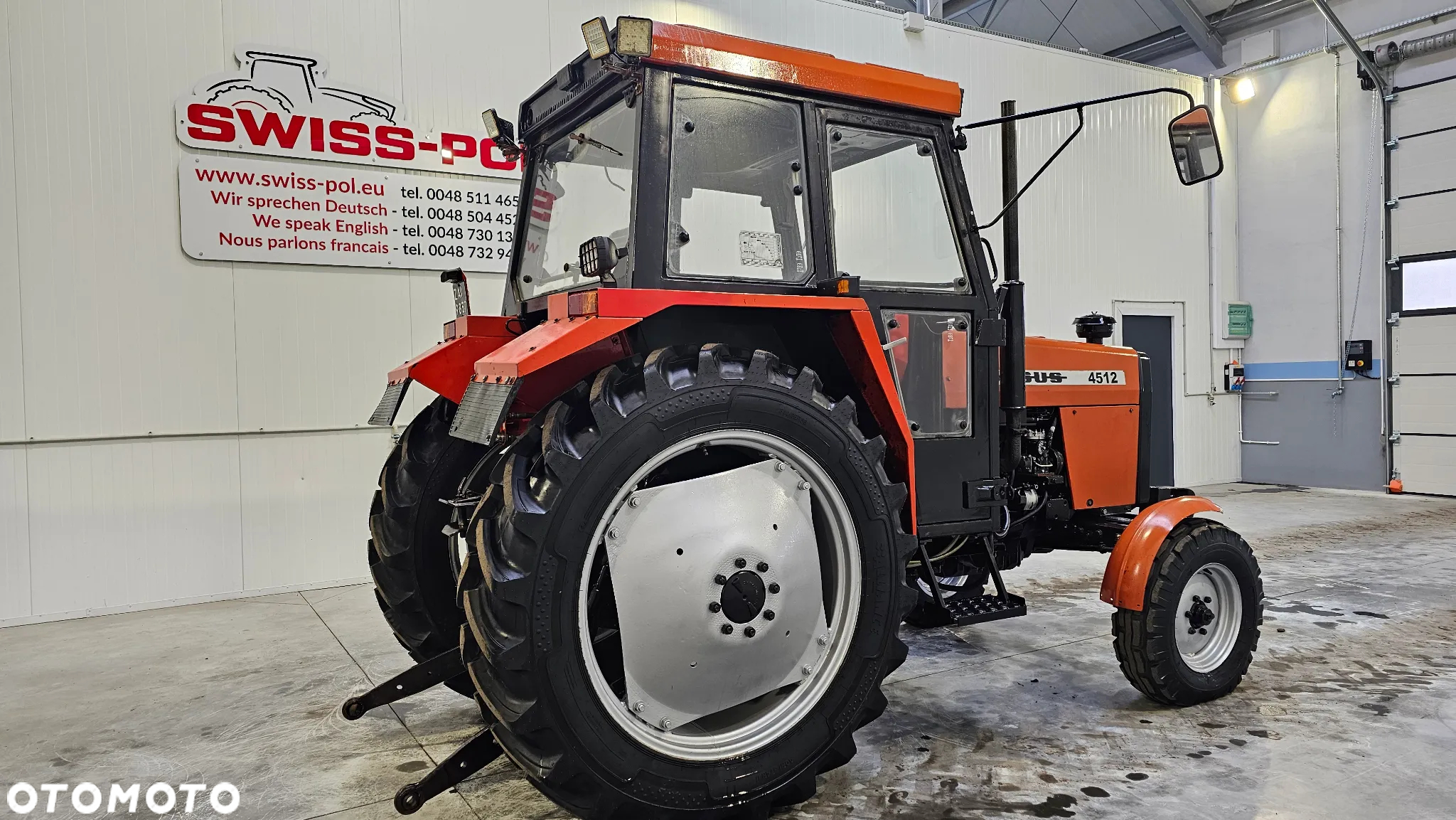 Ursus 4512 Wspomaganie Nowe Opony Zetor Pronar Renault Ford - 7
