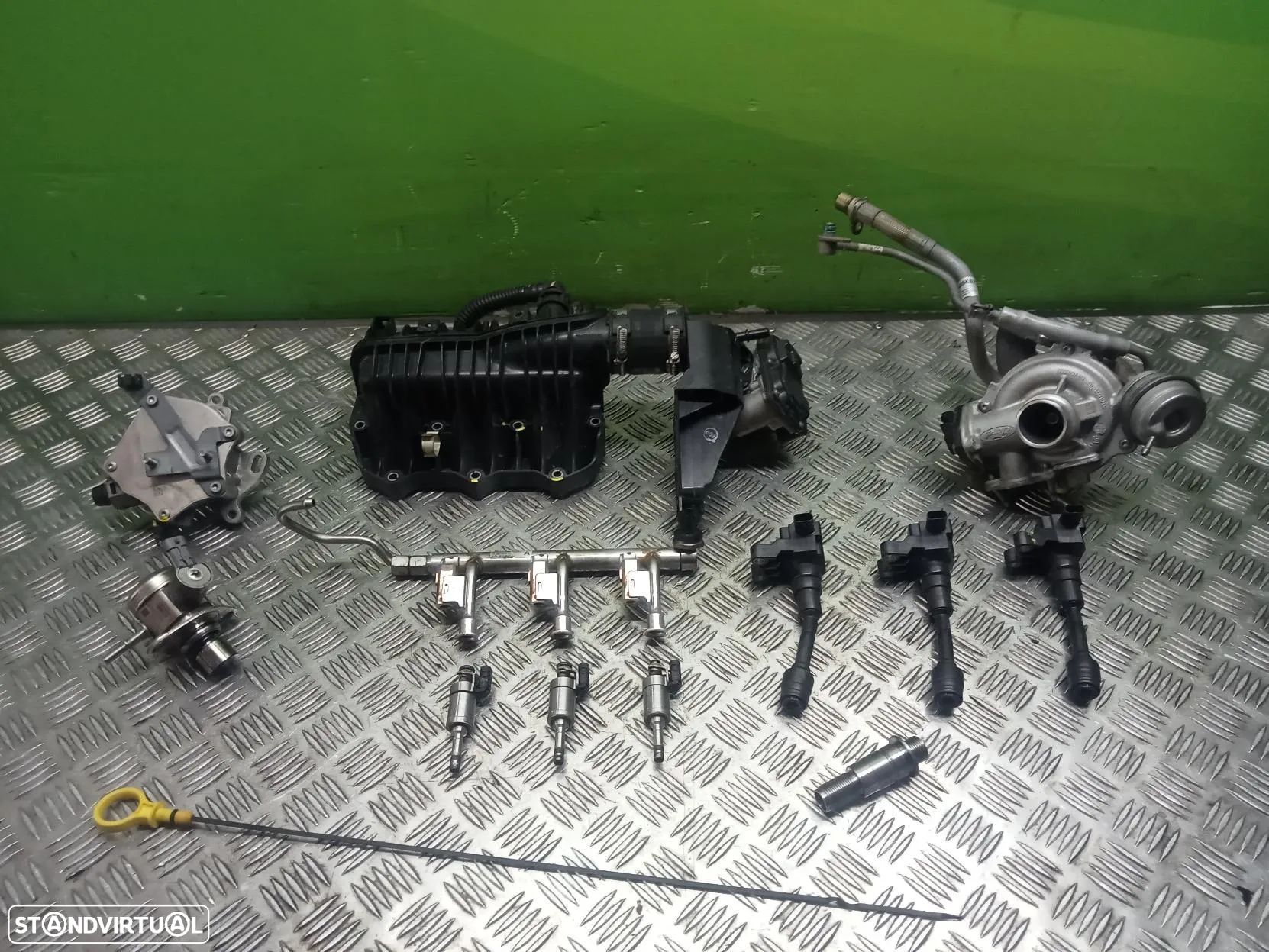 Peças Motor Ford Fiesta 1.0 de 2013 Ref SFJ - 1