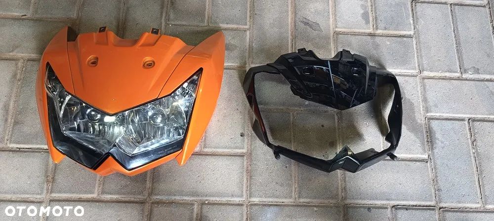 KAWASAKI Z1000 CZASZA OWIEWKA REFLEKTOR LAMPA PRZÓD07-09