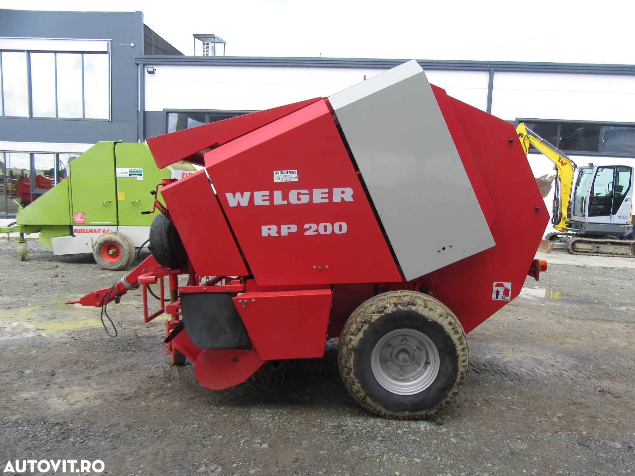 Alta Presa de Balotat Welger RP 200 - 4