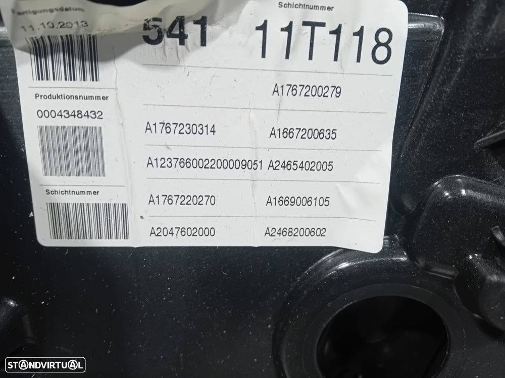 Elevador Vidro Porta Frente Direito Mercedes Class A W176 A1767200279 A1767230314 Original - 3