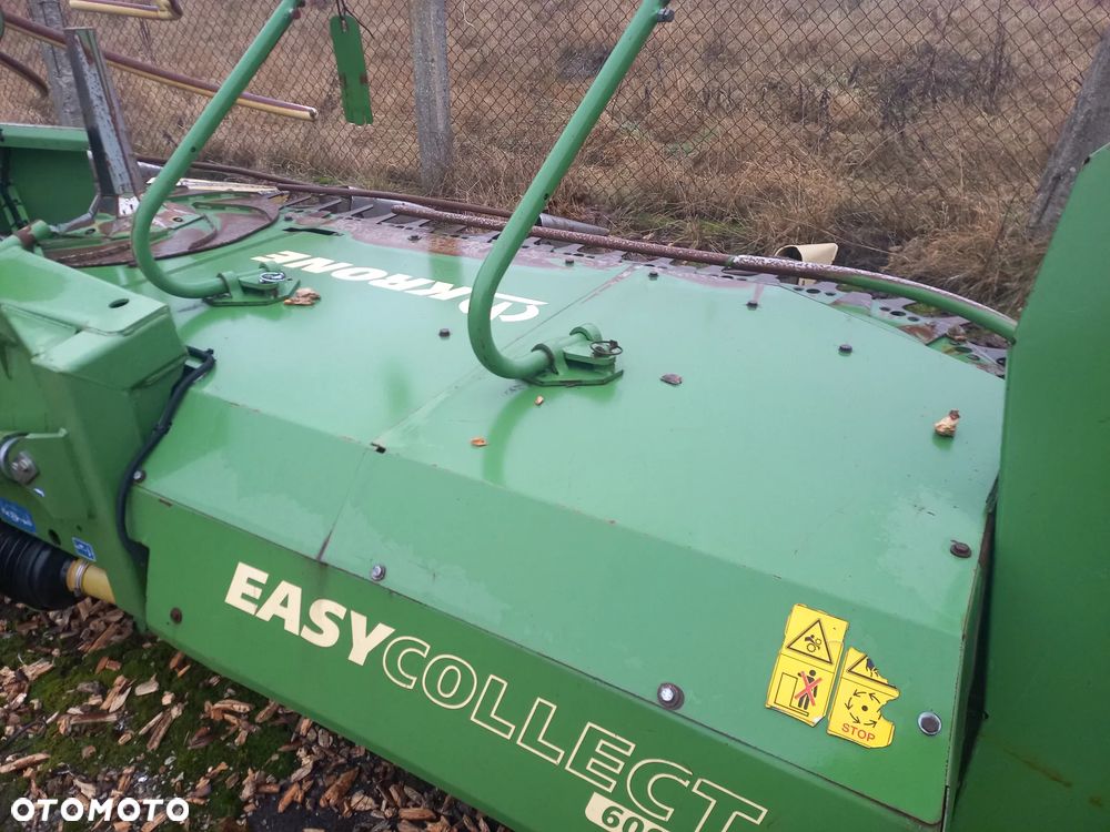 Przystawka- kemper do kukurydzy Easycollect 6000 z 2015r do sieczkarni Krone Big X 600, stan bdb po remoncie-likwidacja firmy - 2