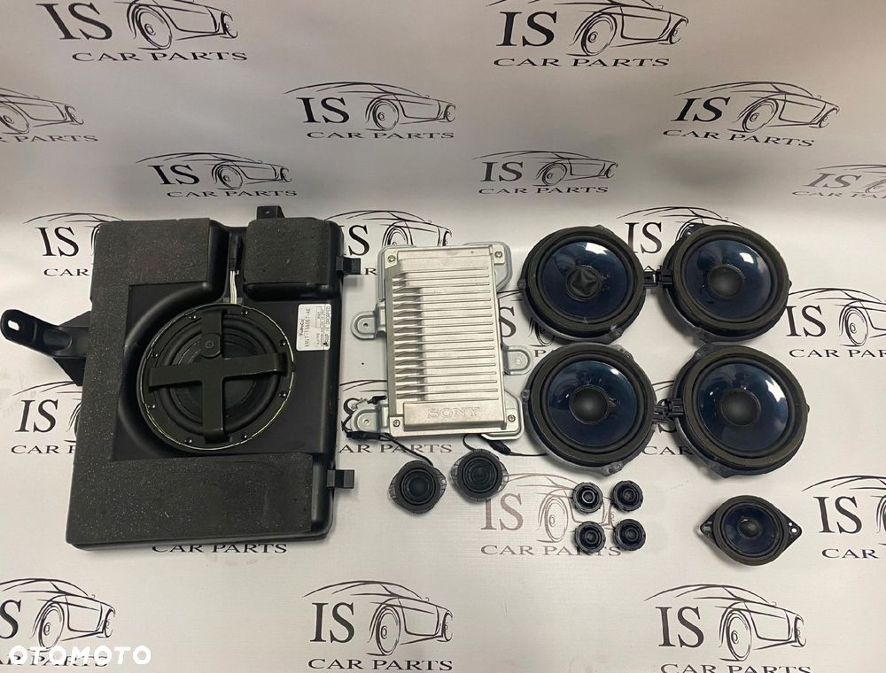 ZESTAW NAGŁOŚNIENIE GŁOŚNIKI SONY FORD S-MAX MK2 - 1
