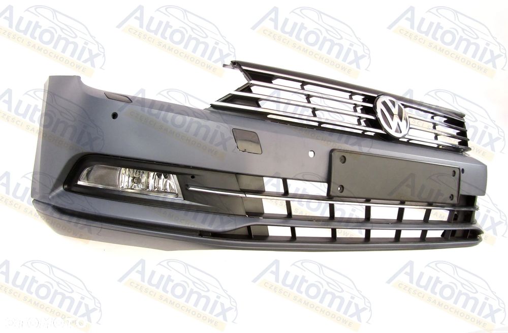Zderzak przedni VW Passat B8 14 - 19 Sprysk. / Pdc-4 - 9
