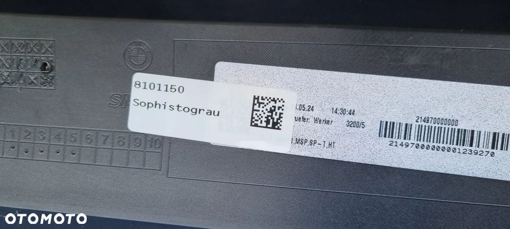 BMW 5 G60 G61 M-PAKIET 2023- Zderzak przód oryginał MC369 - 16