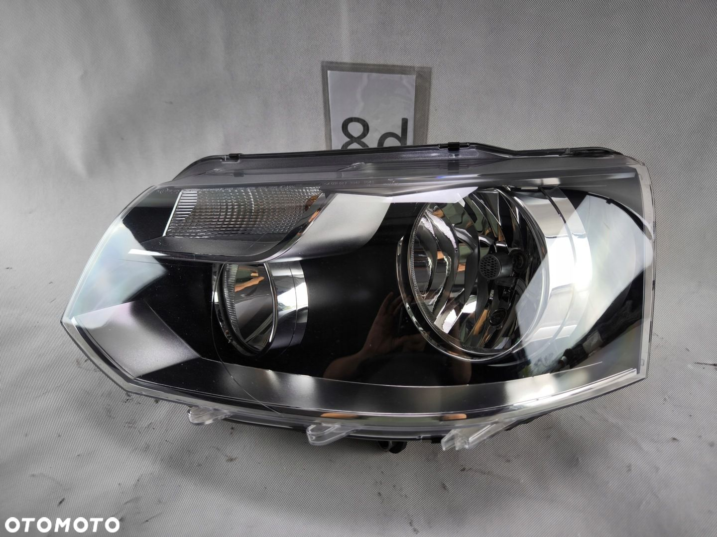 VW T5 MULTIVAN H7 CARAVELLE REFLEKTOR LEWY LAMPA 7E1941015J - 3